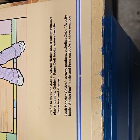 Vintage My Buddy doll paperdolls Golden books - Picture 4 of 16